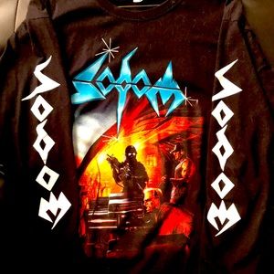 SODOM 3-SIDED L/S “AGENT ORANGE” Band Black Metal Thrash Vintage Music